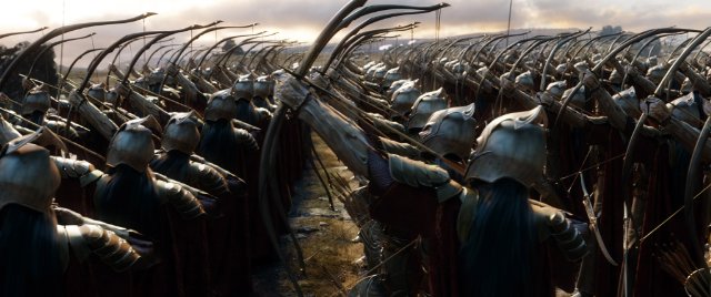 Elvish Army Standoff