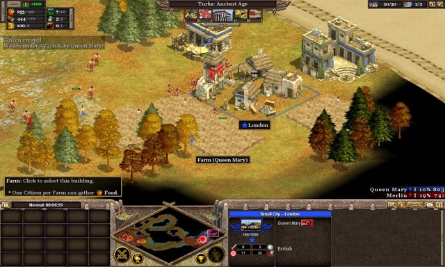 Rise of Nations: Rushing